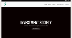Desktop Screenshot of investmentsociety.ca