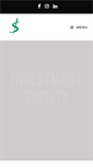 Mobile Screenshot of investmentsociety.ca
